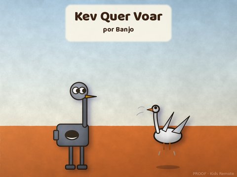 Capa de Kev Quer Voar