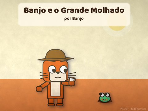 Capa de Banjo e o Grande Molhado