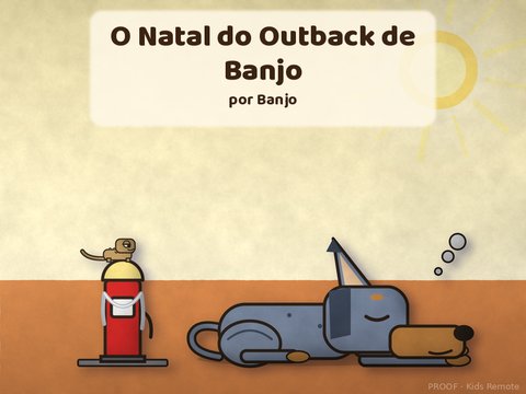 Capa de O Natal do Outback de Banjo