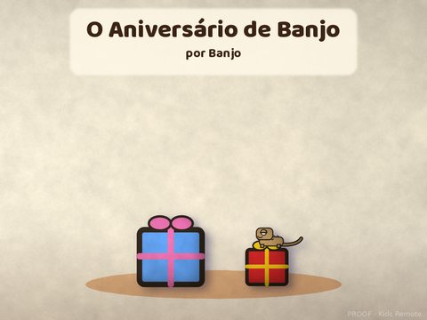 Capa de O Aniversário de Banjo