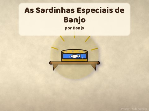 Capa de As Sardinhas Especiais de Banjo