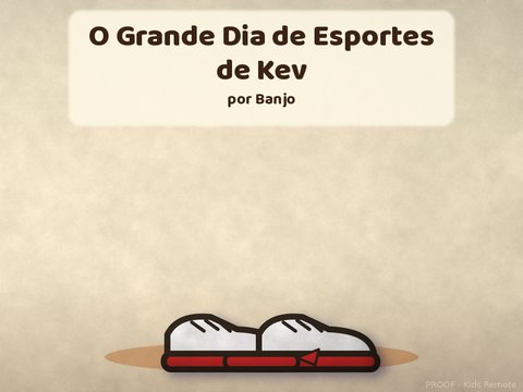 Capa de O Grande Dia de Esportes de Kev